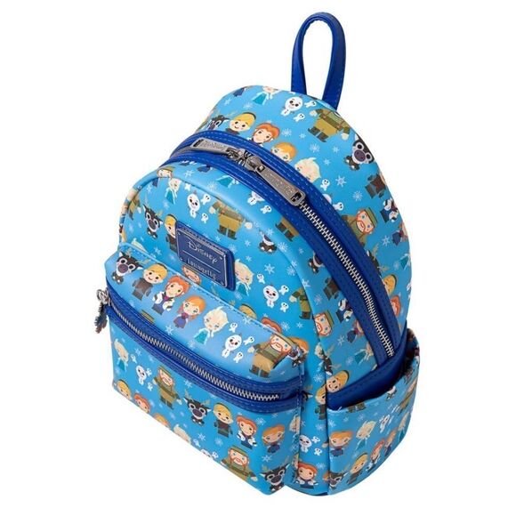 Loungefly x Disney Frozen Chibi Print Mini Backpack NWT - Picture 12 of 15